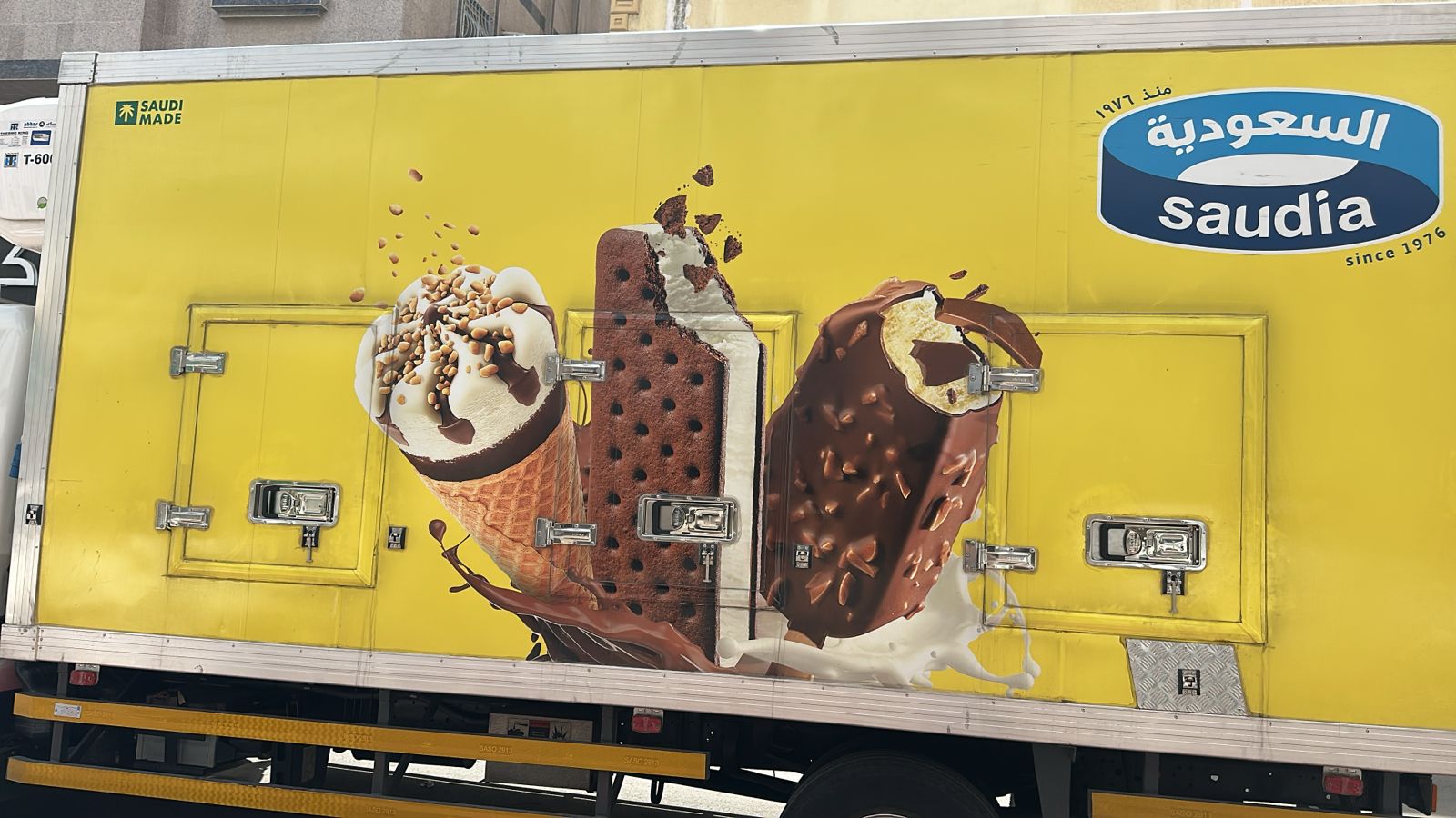 Truck graphic detail